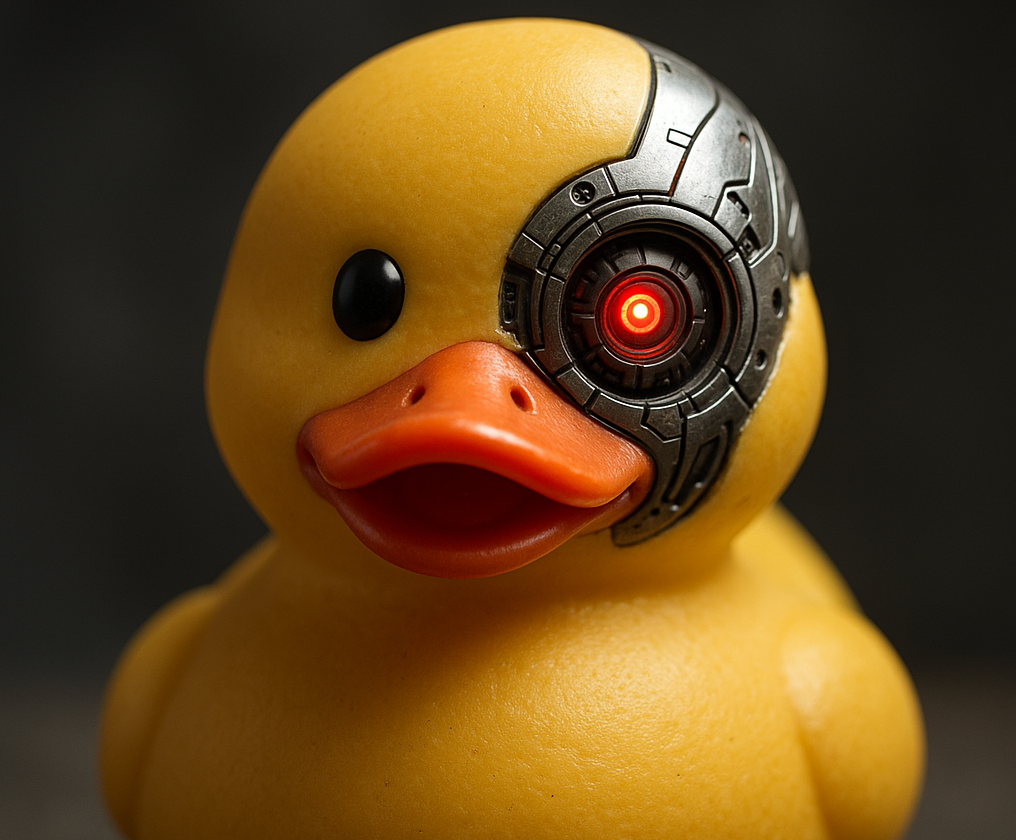 Cyborg Rubber Duck